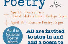 National Poetry Month Poetry Party at the Old Forge Library