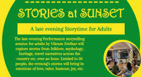 STORIES AT SUNSET : Late evening Storytime for Adults