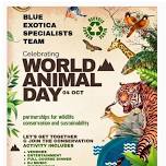 Come Celebrate World Animal Day With Vendors, Food, DJ , Show And More!