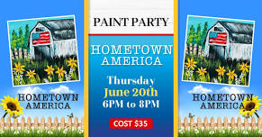 Hometown America Painting