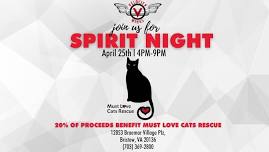 Must Love Cats Rescue Spirit Night