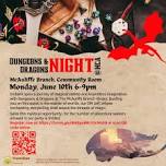 McAuliffe Dungeons & Dragons Night