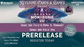 Modern Horizons 3 Prerelease Friday Night!