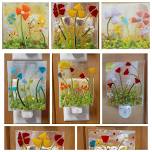 Glass Fusing: Spring Flowers