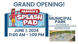 Frankie's Splashpad Grand Opening