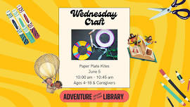 Wednesday Craft: Paper Plate Kites