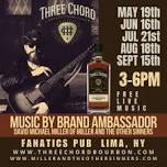 Miller of Miller and The Other Sinners at Fanatics sponsored by Three Chord Bourbon