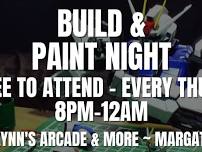 Build & Paint Night at Flynn’s Arcade