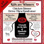 3rd Annual “Kids are Winners” Chicken Dinner Fundraiser