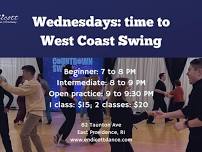 West Coast Swing Class & Open Practice