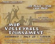 Mud Volleyball - Pawnee County Fair