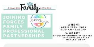 Joining Forces Family Professionals Partnerships