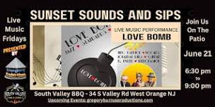 Love Bomb in Sounds and Sips Live Music Friday Afterwork South Valley BBQ