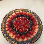 Red, White and Blue:  July 4th Berry Tart Class