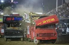 Motorhome Madness Demolition Derby - Police Chiefs vs Fire Chiefs