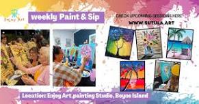 Weekly Paint & Sip in Boyne Island