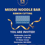 Ribbon Cutting Ceremony with Misogi Noodle Bar