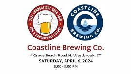 CT Beer Tour for a Cancer-Free Future at Coastline Brewing Co.