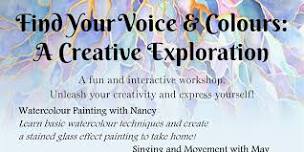 Find your Voice and Colours: A Creative Exploration