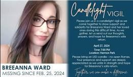 Vigil for Breeanna Ward