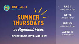 Thursdays in Highland: Outdoor Movie and Pizza