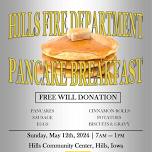 Hills Fire Department & Firefighter's Association Pancake Breakfast