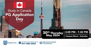 Postgraduate Application Day - Study in Canada