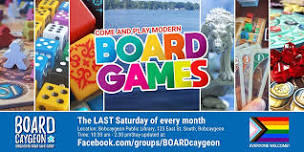 Board Games at the Bobcaygeon Library