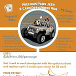 Precious Paws Jeep 3-Card Draw Poker Run