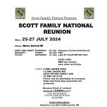 Scott Family Reunion