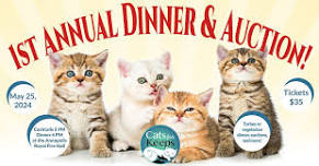 Cats For Keeps Dinner and Auction