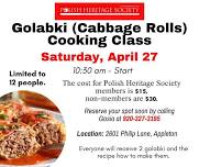 Golabki (Cabbage Rolls)  Cooking Class