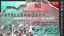 Metamorpho Stellenbosch Admission Day