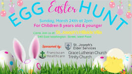 St. Joseph's & Grace Lutheran's Annual Easter Egg Hunt