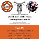 Riders on the Plains Poker Run - TO Benefit Combat Hero Bike Build