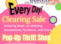 Weird Sisters Freak Boutique Clearing Sale Great Purge!