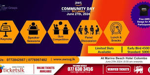 AWS Community Day - Sri Lanka