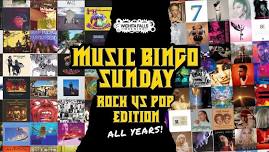 Music Bingo Sunday - Rock vs Pop Edition