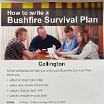 How to write a Bushfire Survival Plan Workshop