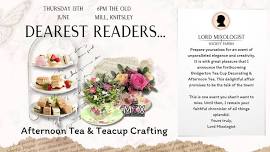 Bridgeton Afternoon Tea & Tea Cup decorating