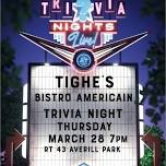 Trivia Night Returns Thursday March 28!