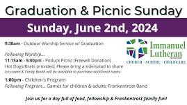 Graduation & Picnic Sunday