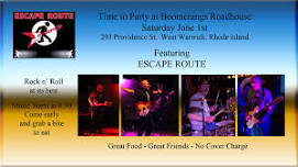 Escape Route at Boomerangs Roadhouse Saturday June 1st