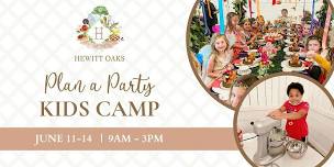 Kids Party Camp | June 10-13 (ages 7-12)