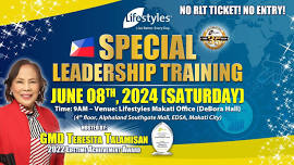 SPECIAL LEADERSHIP TRAINING JUNE 2024