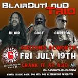 BlairOutLoud TRIO rockin' faces at Guston's Acworth! — BlairOutLoud