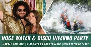 Kennebec HUGE WATER Release & Disco Inferno Party