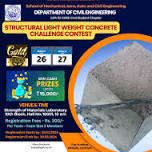 Structural Light Weight Concrete Challenge Contest 2024