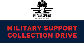 Military Support Collection Drive