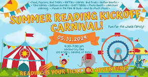 Garland Public Library's Summer Reading Kickoff Party!